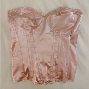 Pretty Little Thing Pink Corset Top